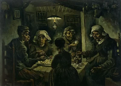 کاشت سیبزمینیها (The Potato Eaters) ونگوگ